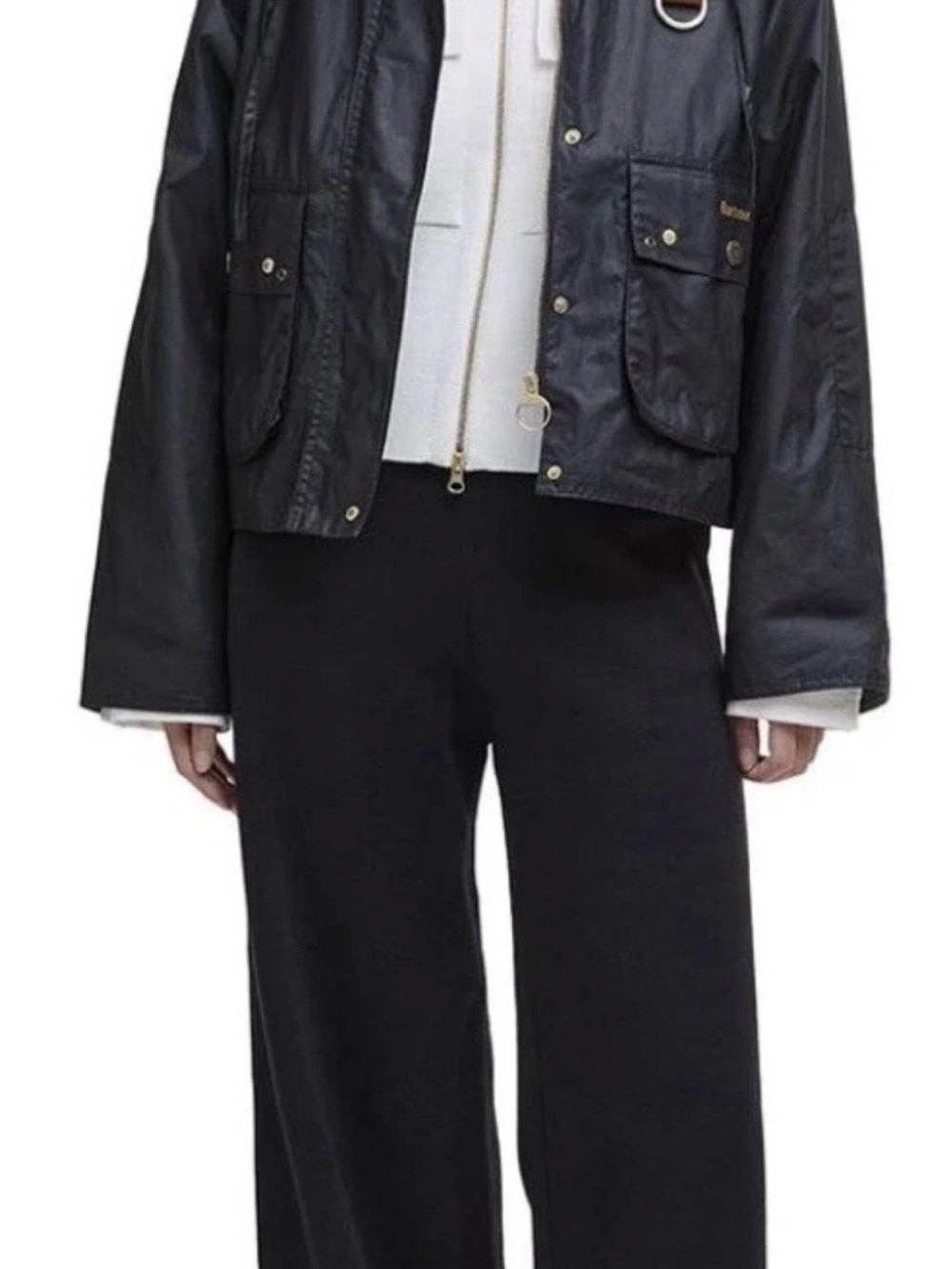 Barbour ERMA BLACK WAX Lightweight
Jacket US Size - 2